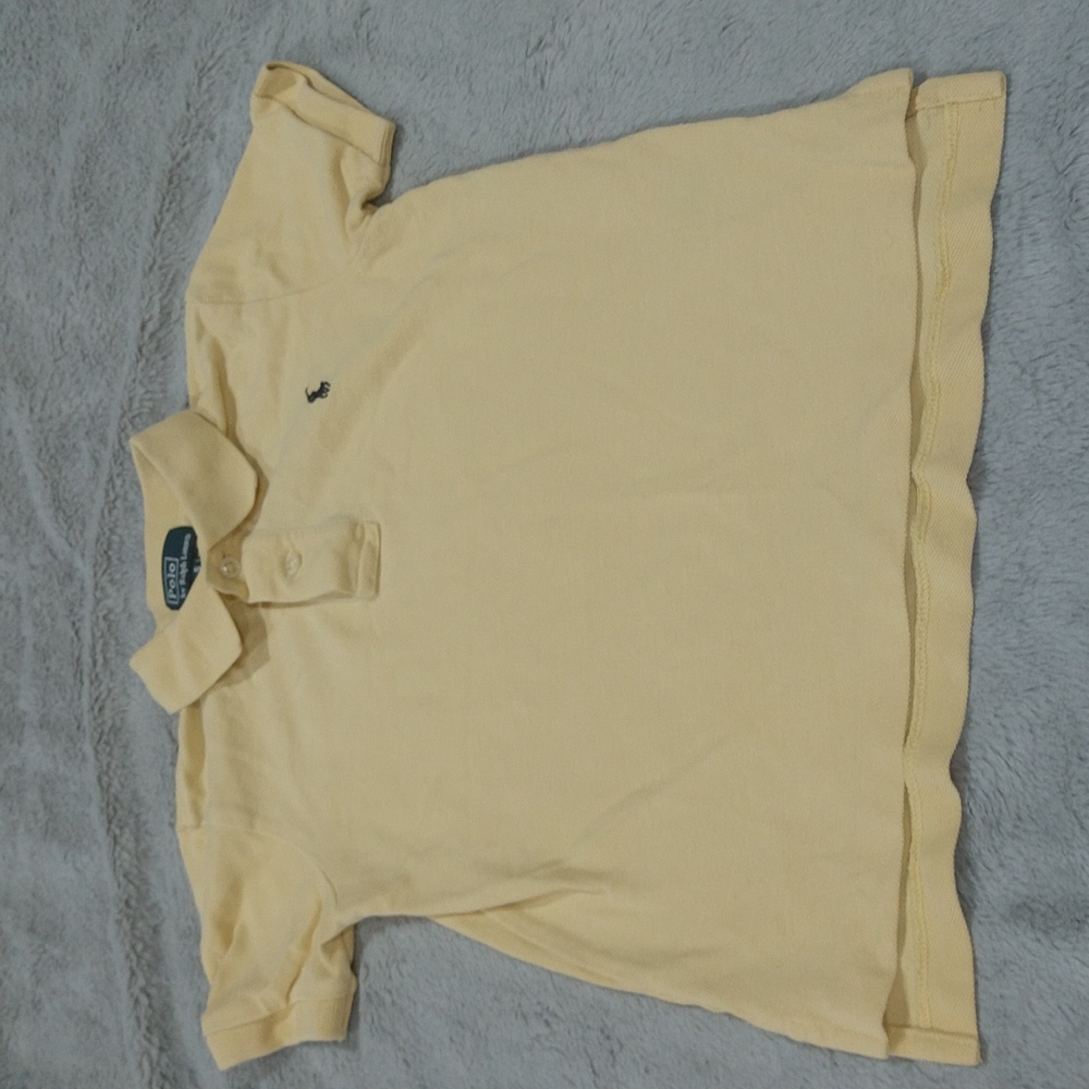 Polo Ralph Lauren Light Yellow Boys Polo Size 5